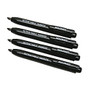 Retractable Markers, Chisel Tip, Black (AbilityOne 7520-01-555-0297)