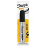 Sharpie King Size Permanent Marker - Chisel Point Style - Black - Aluminum Barrel - 1 Each