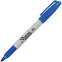 Sharpie Permanent Fine Point Marker - Fine Point Type - Blue Alcohol Based Ink - 1 Each