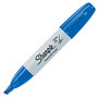 Sharpie; Chisel-Tip Permanent Marker, Blue