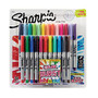 Sharpie; Color Burst Permanent Markers, Ultra-Fine Point, Assorted Colors, Pack Of 24