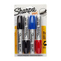 Sharpie; King-Size&trade; Permanent Markers, Assorted Colors, Pack Of 4