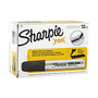 Sharpie; King-Size&trade; Permanent Markers, Black, Pack Of 12