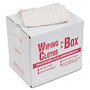 Office Snax 5 lb. Box Cotton Wiping Cloths - Wipe - 1 / Box - White, Red