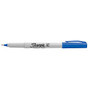 Sharpie; Permanent Ultra-Fine Point Markers, Blue, Pack Of 12