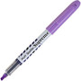 Spotliter Supreme Highlighter - Chisel Point Style - Fluorescent Purple - White Barrel - 1 Dozen