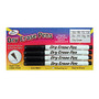 The Pencil Grip&trade; Dry-Erase Pens, Fine Point, Black, Case Of 24