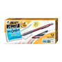 BIC; BICMatic Grip Mechanical Pencils, 0.5 mm, Pack Of 12