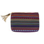 Divoga&trade; Bohemian Chic Collection Pencil Pouch, 8 3/4 inch;H x 7/8 inch;W x 6 inch;D, Multicolor Striped