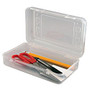 Innovative Storage Designs Pencil Box, 8 1/2 inch; x 2 1/2 inch;, Assorted (No Color Choice)