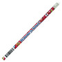 J.R. Moon Pencil Co. Pencils, 2.11 mm, #2 HB Lead, Welcome to School!, Multicolor, Pack Of 144