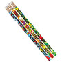Musgrave Pencil Co. Motivational Pencils, 2.11 mm, #2 Lead, Student Of The Week, Multicolor, Pack Of 144