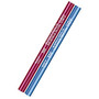 Musgrave Pencil Co. TOT; Big Dipper Jumbo Pencils, 2.11 mm, #2 Medium Soft Lead, Blue/Red, Pack Of 72