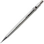 Pentel Sharp Mechanical Pencil - #2, HB Lead Degree (Hardness) - 0.7 mm Lead Diameter - Refillable - Silver Barrel - 1 Each