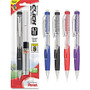 Pentel Twist Erase Click Mechanical Pencil - #2, HB Lead Degree (Hardness) - 0.5 mm Lead Diameter - Refillable - Transparent Barrel - 1 / Pack