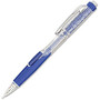 Pentel Twist-Erase Click Mechanical Pencil - #2, HB Lead Degree (Hardness) - 0.7 mm Lead Diameter - Refillable - Transparent, Blue Barrel - 1 Each