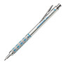 Pentel; Graph Gear&trade; 1000 Mechanical Drafting Pencil, 0.7 mm, HB Hardness, Blue/Silver Barrel