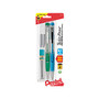 Pentel; Twist-Erase; CLICK Mechanical Pencils, 0.7mm, Hi-Polymer HB Lead, 59% Recycled, Assorted Barrel Colors, Pack Of 2
