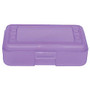 Romanoff Products Pencil Boxes, 8 1/2 inch;H x 5 1/2 inch;W x 2 1/2 inch;D, Grape, Pack Of 12