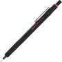 Rotring Tikky Mechanical Pencil - 2HB Lead Degree (Hardness) - 0.7 mm Lead Diameter - Black Plastic Barrel - 1 Each