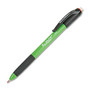 SKILCRAFT; Bio-Write Mechanical Pencils, 1.3 mm, Black/Green Barrel, Red Lead, Pack Of 12