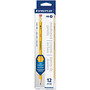 Staedtler Pre-sharpened No. 2 Pencils - HB Lead Degree (Hardness) - Yellow Lead - Wood Barrel - 1 / Dozen