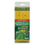 Ticonderoga; #2 Pencils With Microban;, Black Lead, Pack Of 30