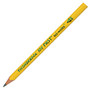 Ticonderoga; Tri-Write Beginners' Pencils Without Erasers, #2 soft, Yellow Barrel, Pack Of 36