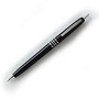 AbilityOne SKILCRAFT; Retractable Ballpoint Pens, Medium Point, Black Barrel, Black Ink, Box Of 12