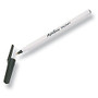 AbilityOne Stick Pens, Medium Point, White Barrel, Black Ink, Box Of 12