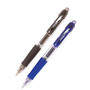 AbilityOne Vista Retractable Gel Pens, Medium Point, 0.7 mm, Blue Barrel, Blue Ink, Pack Of 12