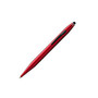 Cross; Tech2 Ballpoint Pen With Stylus, Medium Point, 1.0 mm, Red Barrel, Black Ink