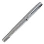 FORAY; Ballpoint Fashion Pen, Medium Point, 1.0 mm, Brushed Chrome Barrel, Black Ink