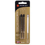 FORAY; Pen Refills For Parker; Ballpoint Pens, Medium Point, 1.2 mm, Black, Pack Of 2