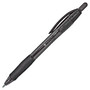 FORAY; Retractable Ballpoint Pens, Medium Point, 1.0 mm, Black Barrel, Black Ink, Pack Of 4