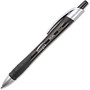 Integra Advanced Ink Retractable Gel Pen - 0.7 mm Point Size - Black Gel-based Ink - Black Barrel - 1 Dozen