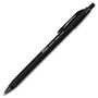 Integra Ballpoint Pen - Medium Point Type - Black - Black Plastic Barrel - 1 Dozen