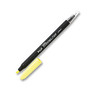 MARKLITER Ball Pen And Highlighter - Chisel Point Style - Yellow - Black Barrel - 1 Dozen