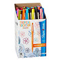 Paper Mate; Porous-Point Pens, Medium Point, 1.0 mm, Assorted Barrels, Assorted Ink Colors, Pack Of 36