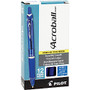 Pilot; Acroball Retractable Hybrid Gel Pens, Medium Point, 1.0mm, Translucent Blue Barrel, Blue Ink, Pack Of 12