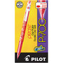 Pilot; P-700 Gel Ink Rollerball Pens, Fine Point, 0.7 mm, Red Barrel, Red Ink, Pack Of 12