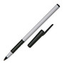 SKILCRAFT; Alphabasic Ballpoint Pens With Grip, Medium Point, White Barrel, Black Ink, Pack Of 12 (AbilityOne 7520-01-557-3155)