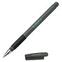 SKILCRAFT; Bio-Write Gel Stick Pens, Medium Point, 0.7 mm, Black Barrel, Black Ink, Pack Of 12