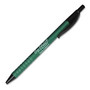 SKILCRAFT; Bio-Write; Retractable Pens, Fine Point, Black Ink, Pack Of 12 (AbilityOne 7520-01-578-9304)