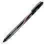 SKILCRAFT; Permanent Impression Pens, Medium Point, 1.15 mm, Black Barrel, Red Ink, Pack Of 12 (AbilityOne 7520-01-645-9513)