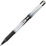 Vball Grip Pen - Fine Point Type - 0.5 mm Point Size - Black - Metal Barrel - 1 Each