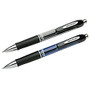 Vista Retractable Security Gel Pen, Fine Point, Black Barrel, Black Ink, Pack Of 3 (AbilityOne 7520-01-574-5970)