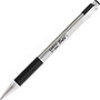 Zebra Pen F-301 Ball Point Retractable - Bold Point Type - 1.6 mm Point Size - Refillable - Stainless Steel Barrel - 1 Dozen