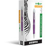 Zebra Pen GR8 Gel Retractable Pen - Medium Point Type - 0.7 mm Point Size - Violet Gel-based Ink - Violet Barrel