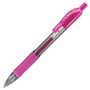 Zebra Pen Sarasa Gel Pen - Medium Point Type - 0.7 mm Point Size - Refillable - Fuschia Pigment-based Ink - Translucent Barrel